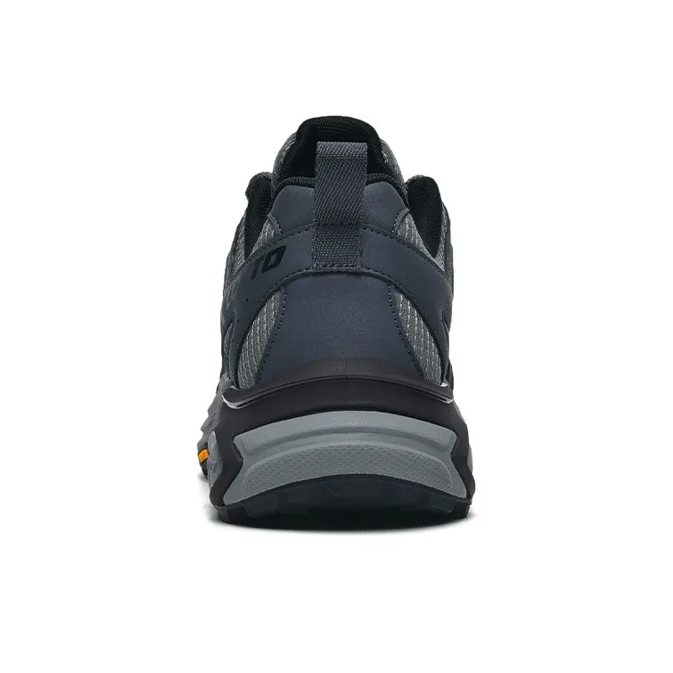 LOTTO Joy Journey Anti Slip Wear Resistant Low Top Outdoor Sports Hiking Trekking Shoes Men Dark Gray-4