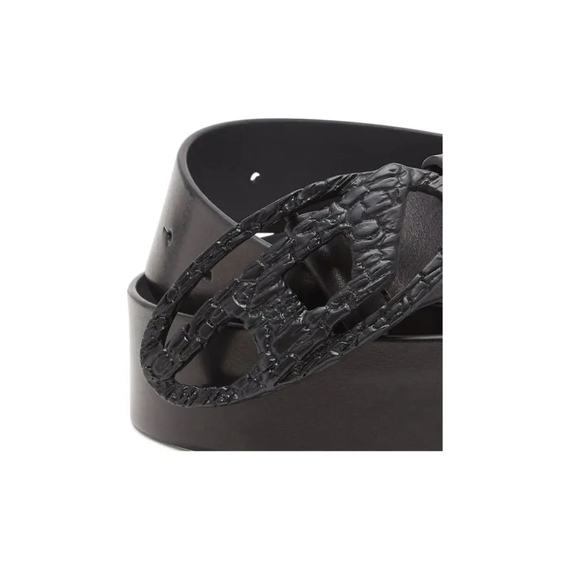 DIESEL Oval D Logo B 1DR Belt-1