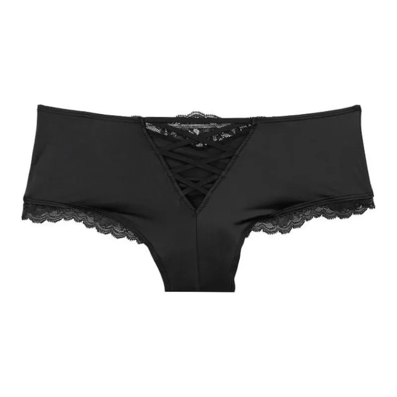 Victoria's Secret Underpants Women's 1 Pack Black Strap-0