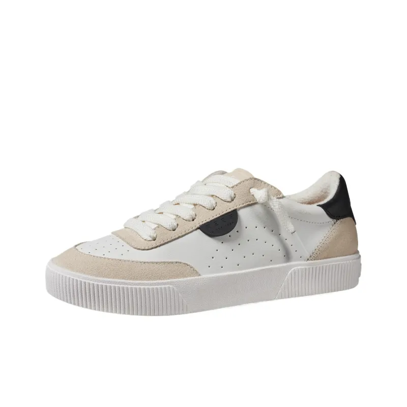 REEF Breathable Low Top Skateboard Shoes Women's White-0