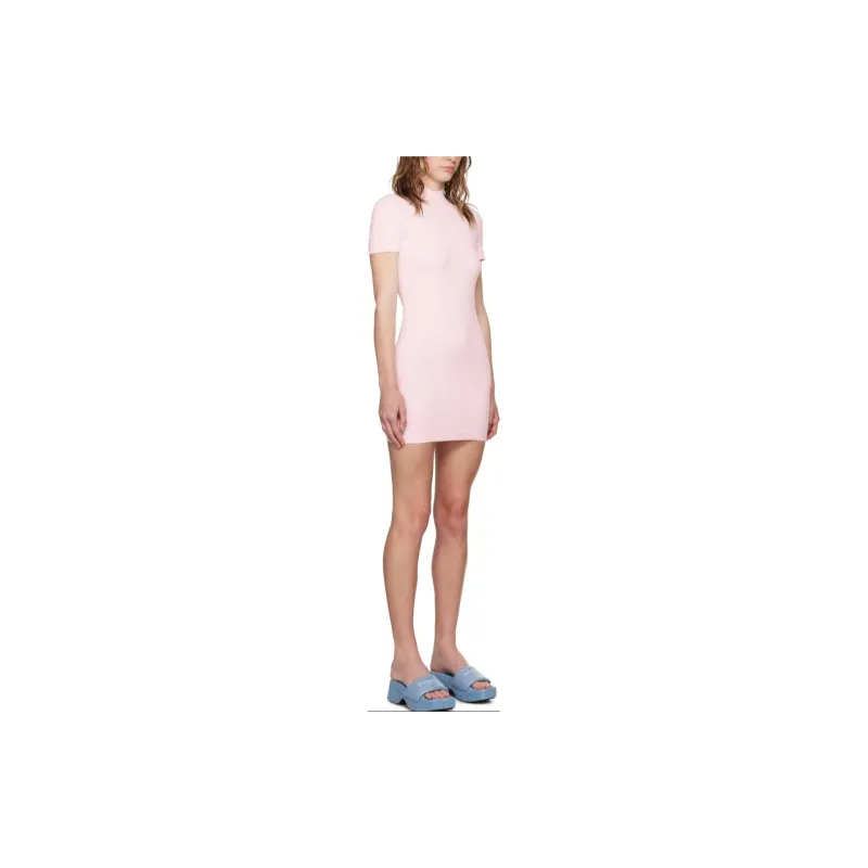 Alexander Wang Short Sleeved Dress Women's Pink-2