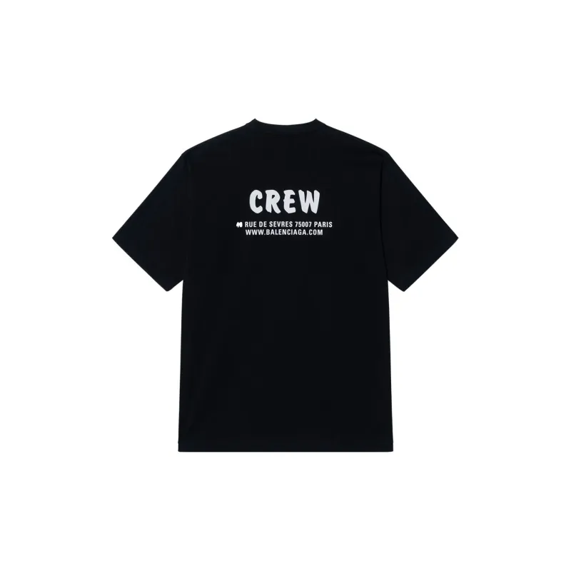 Balenciaga Crew Logo Tee-1