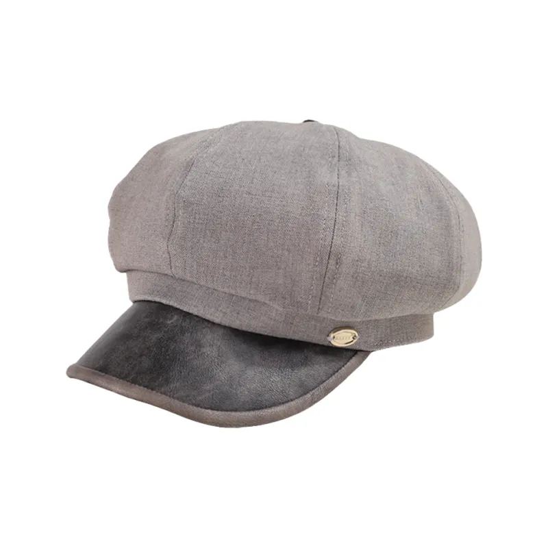 AAJF Cotton Newsboy Cap Women's-4