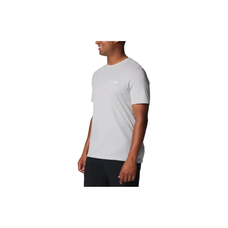 Columbia PFG TARPON RISE T-Shirt Men Gray-2