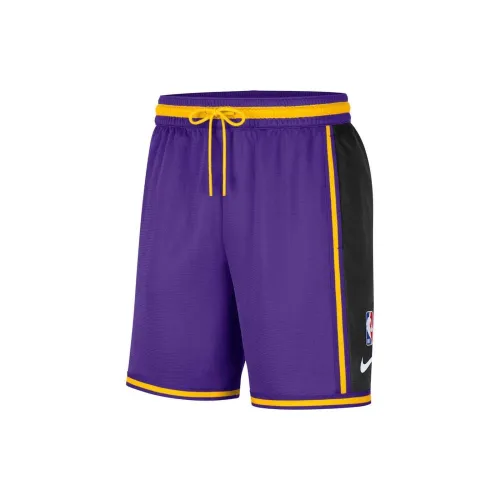 NBA Los Angeles Lakers Basketball Shorts Men Purple