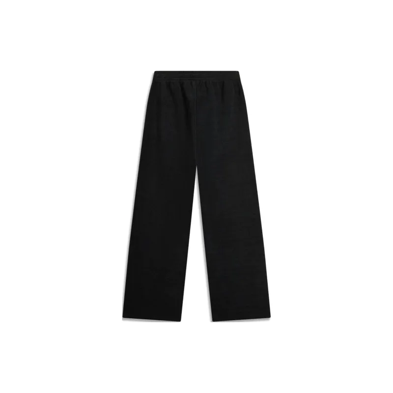 LiNing Sports Trend Series Knitted Sports Pants Women's Black-1