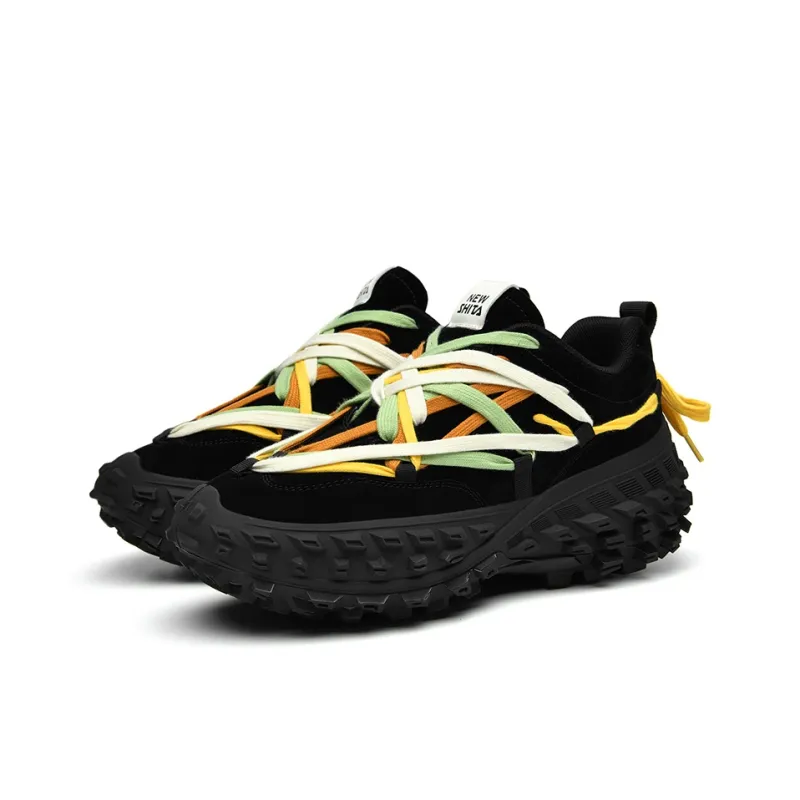 GNVA Slip Resistant Low Top Unisex Chunky Sneakers Box-8