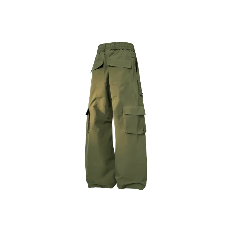 DEERWAY Casual Pants Unisex Burgundy-10