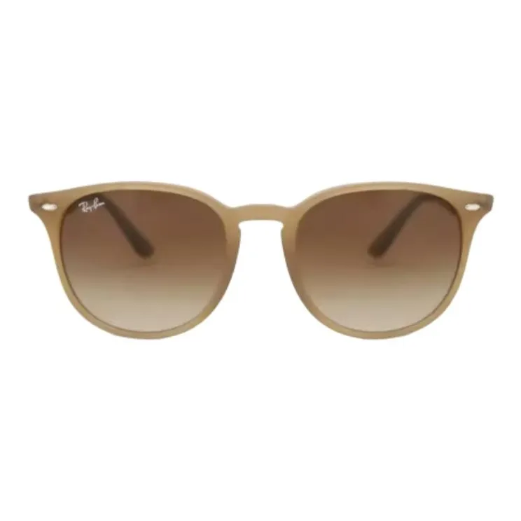 RayBan Plastic Oval Sunglasses Men Multicolor-8