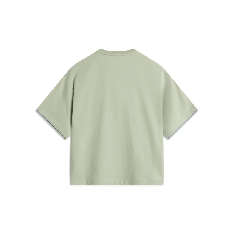 LiNing Sports Trend Series T Shirt Women's Desert Green-1