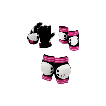 THREE WEATHER Skateboard Protective Gears Elbow And Knee Pads Fingerless Gloves Kids