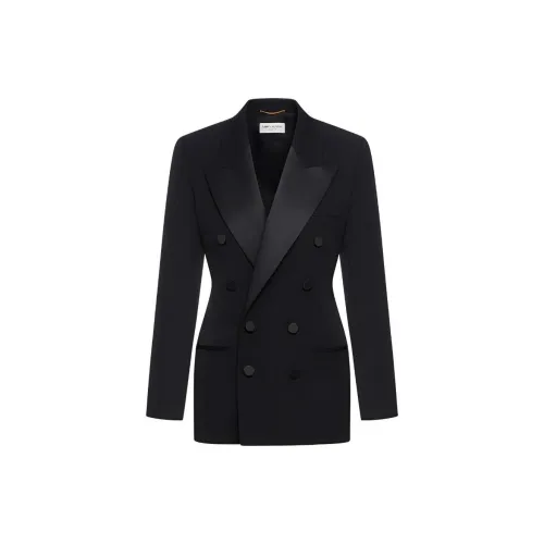 SAINT LAURENT Business Suits Women's Black