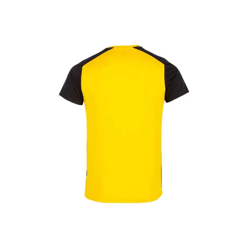 Joma Record II T-Shirt Men Yellow Black-1