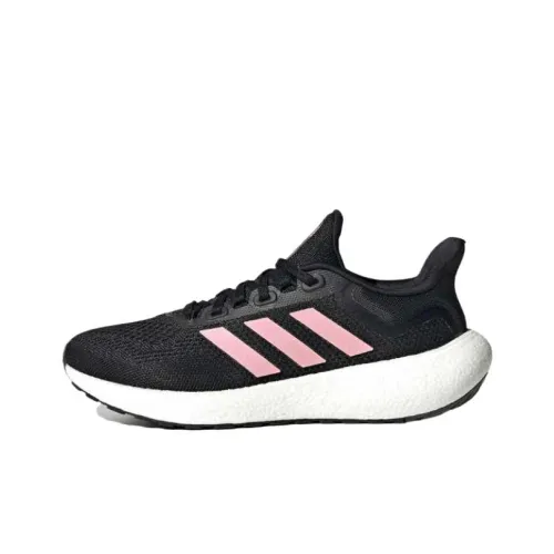 Adidas Women's PureBoost 22 'Black Beam Pink'