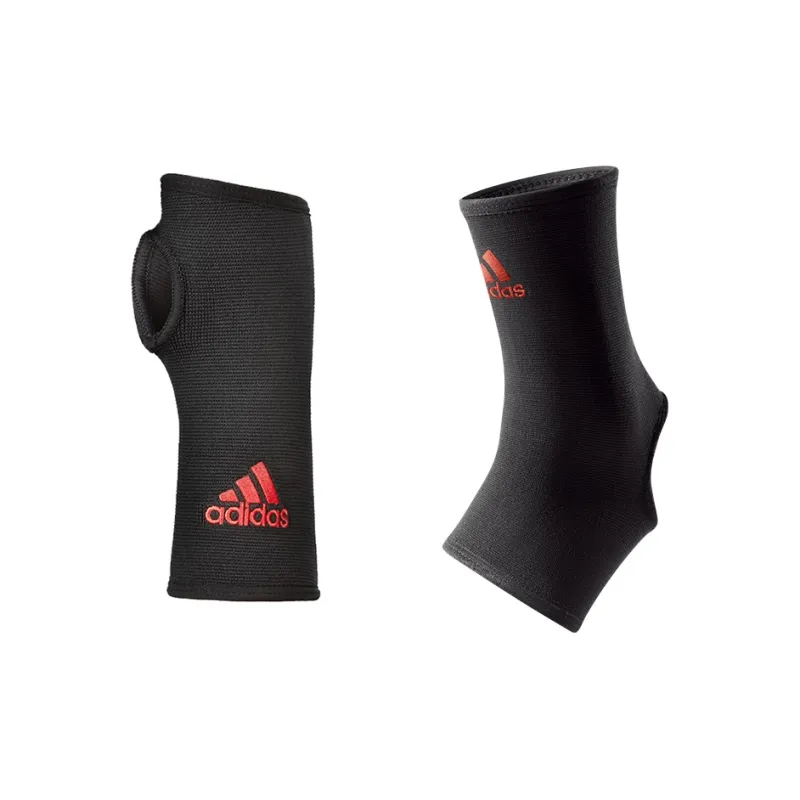 Adidas Tennis Badminton Fitness Sports Wristbands Breathable Black Nylon Unisex Basic Protective-9