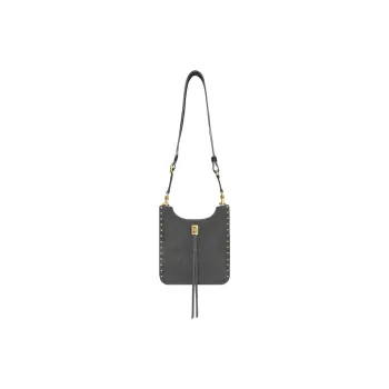 REBECCA MINKOFF Suede Shoulder Bag Crossbody Bag Mini Women's Gray
