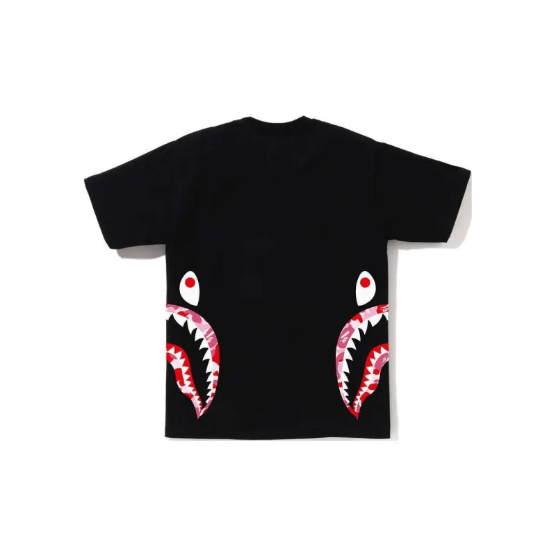 A BATHING APE Abc Camo Side Shark Tee-5