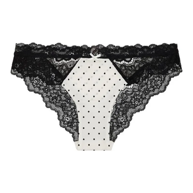 Victoria's Secret Underpants Women's 1 Pack Polka Dot White-0