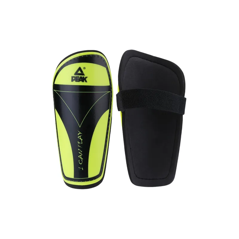 PEAK Soccer Shin Guards PP Shell Lace Up Cushioning Impact Resistant Unisex-1