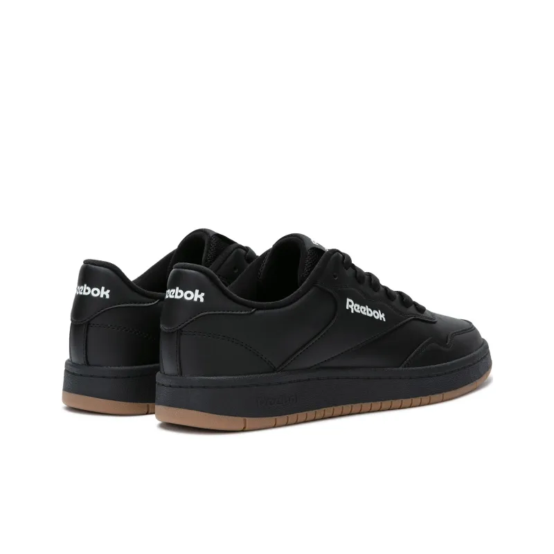 Reebok COURT 1000 Anti Slip Wear Resistant Low Top Skateboard Shoes Unisex Black Warrior-3