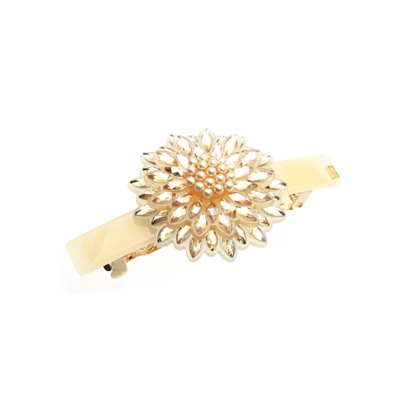 ALEXANDRE DE PARIS Sunflower 8cm Hair Clip Hair Accessory Headpiece Women's-2