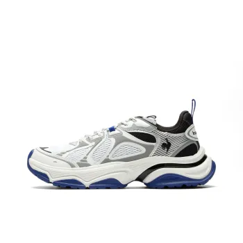 Le Coq Sportif Slip Resistant And Breathable Low Top Chunky Sneakers Unisex Blue White