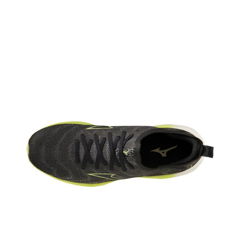 Mizuno Wave Neo Wind 'Undyed Black Luminous'-6