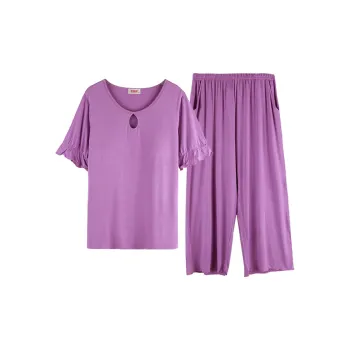 H-YXIANG Pajama Set Women's Dream Purple
