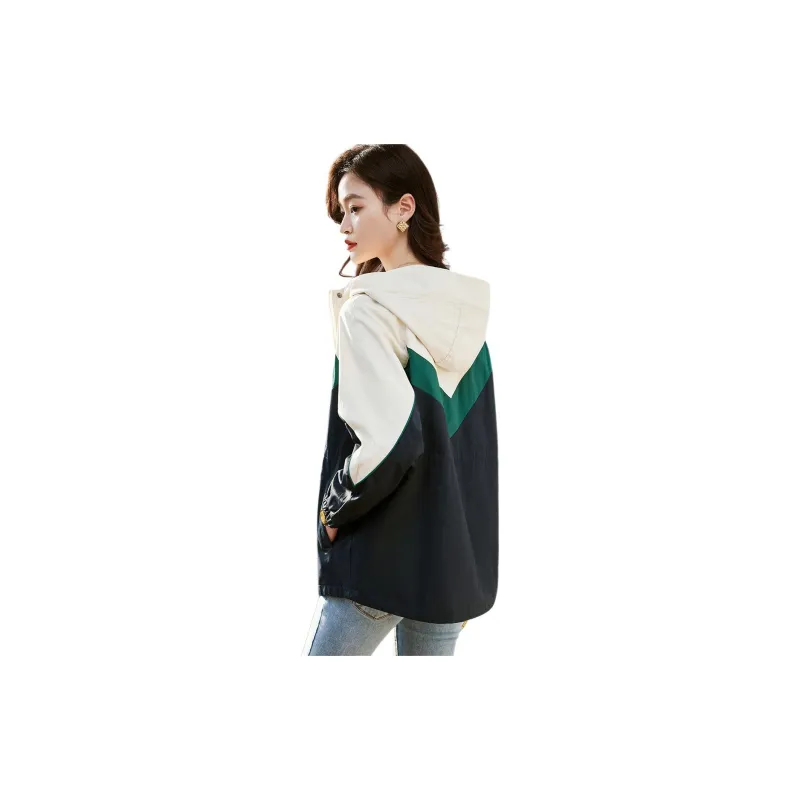 Fele.d Jackets & Coats Women's Navy Blue-1