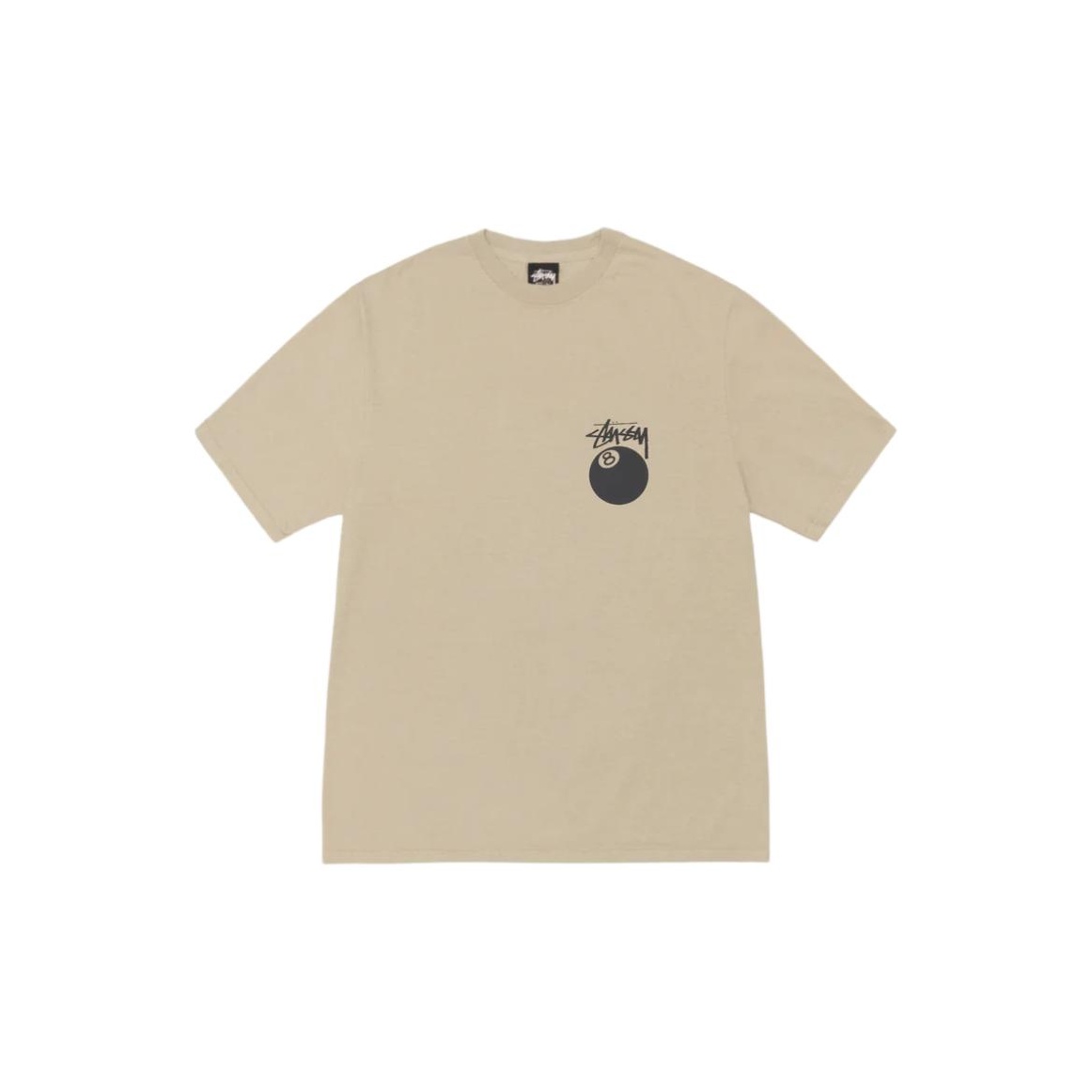 Stussy 8 Ball Pigment Dyed Tee White XL - POIZON Stussy 8 Ball Pigment Dyed Tee White XL - POIZON