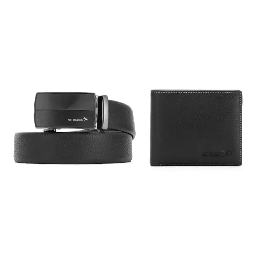 RED DRAGONFLY Top Grain Cow Leather Leather Belts Men's Black Width: 3.5cm