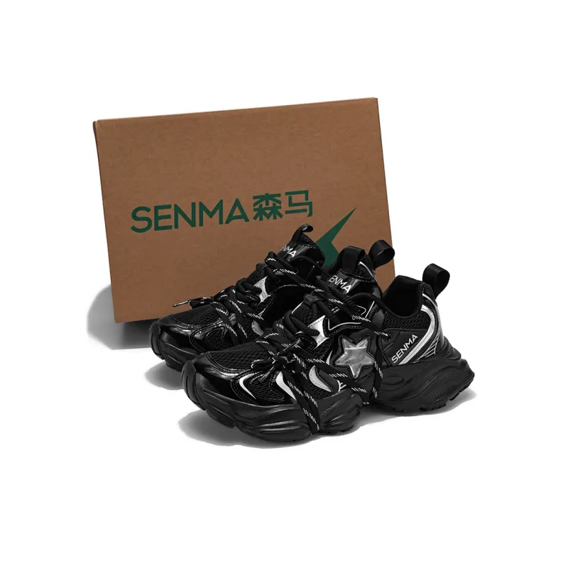 SENMA Low-Top Chunky Sneakers Men-0
