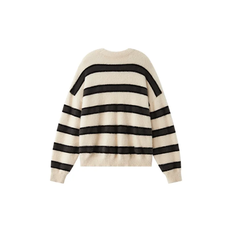 LOVE ME LATER American Relaxed Draped Knitwear For Autumn Unisex-4