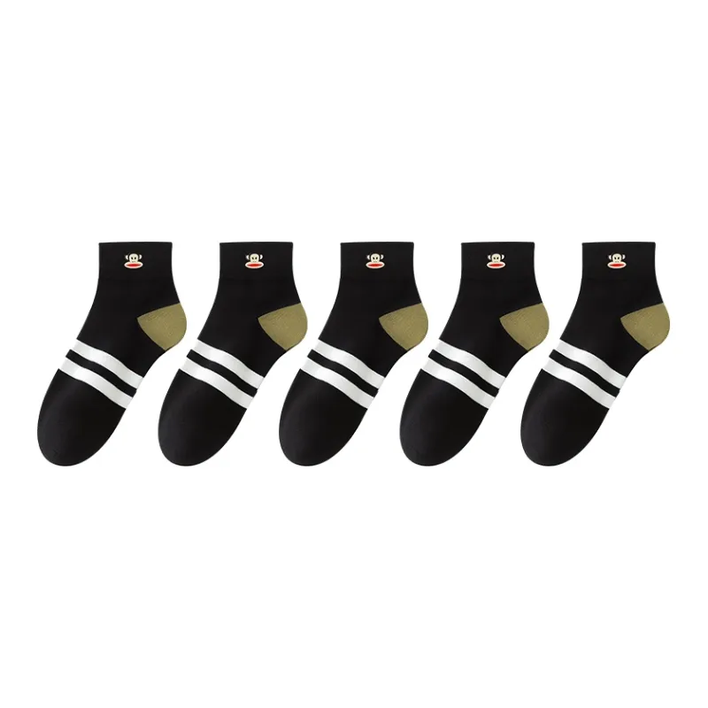 PAUL FRANK Mid Calf Socks Men's 5 Pack-12