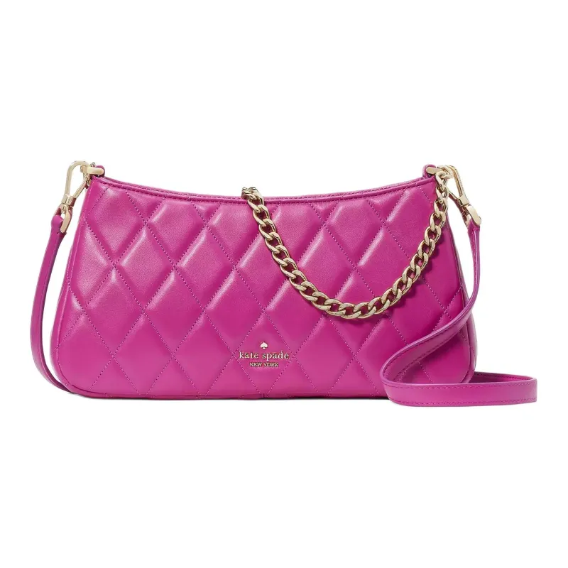 Kate Spade Leather Shoulder Bag Crossbody Bag Women's Bahia Rose-0