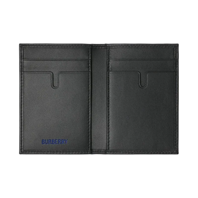 Burberry Polyester Card Holder Men Dark Shadow Color-2