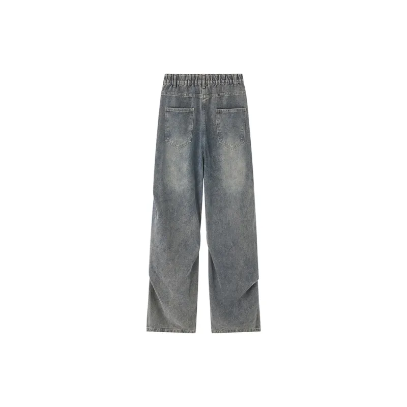 PAINT STAIN Jeans Unisex Dark Purple-76