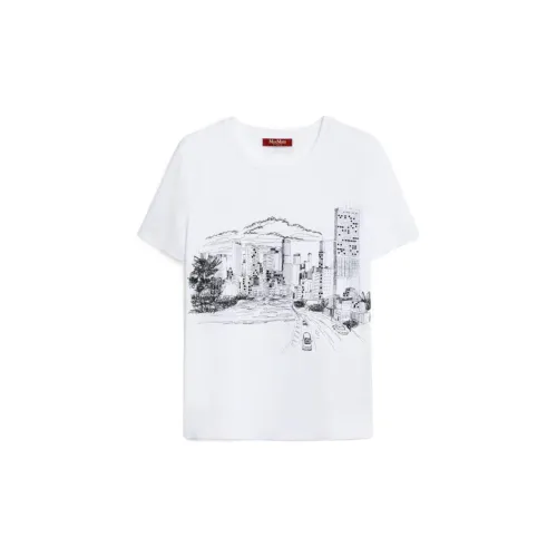 MaxMara Studio T-Shirts Women's White