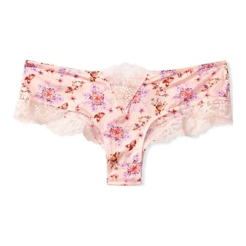 Victoria's Secret Underpants Women's 1 Pack Pink Floral-0