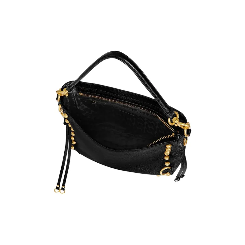 REBECCA MINKOFF Genuine Leather Portable Crossbody Bag, Shoulder Bag Women's Black-2