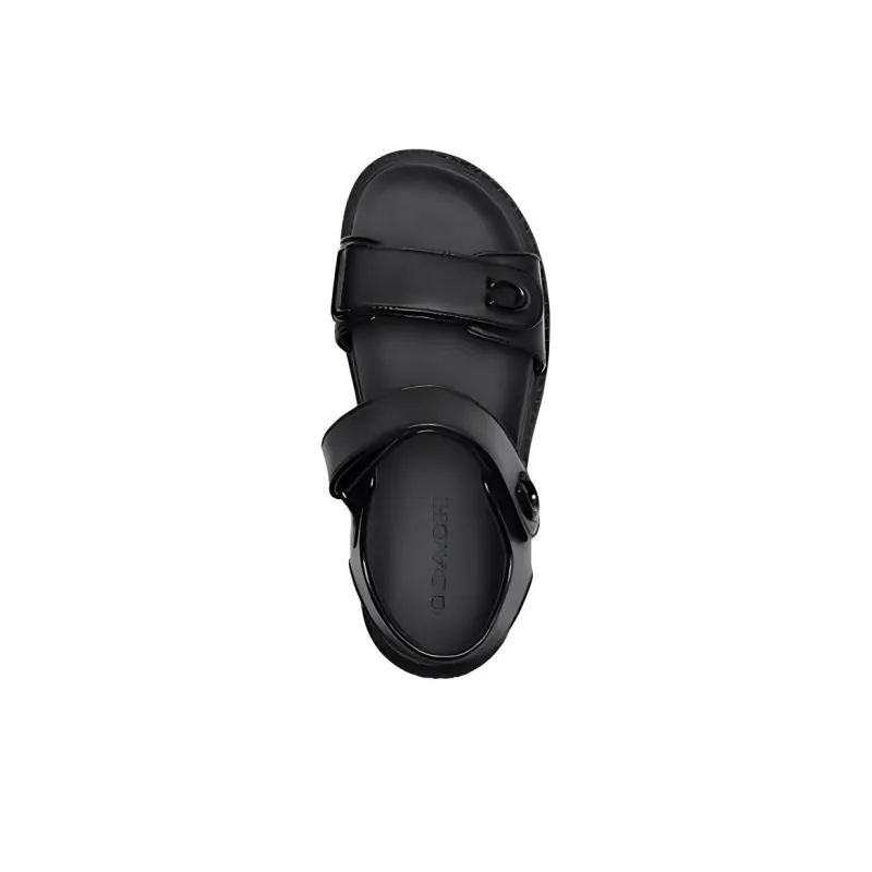 COACH Brynn Leather Sandals-3