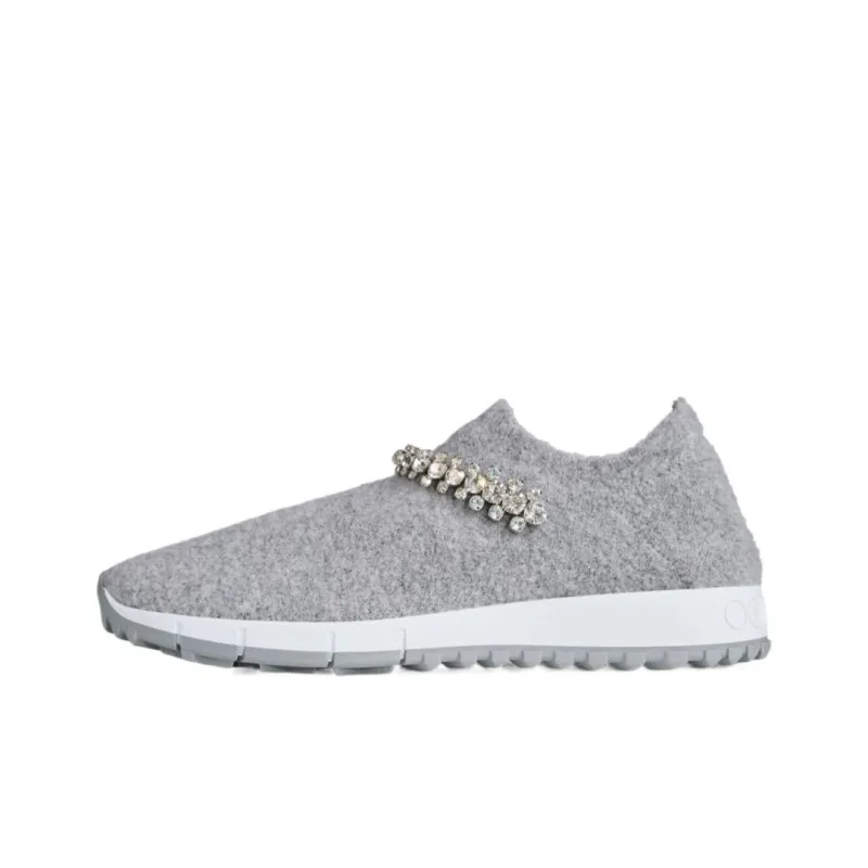 Jimmy Choo Verona Low Top Casual Shoes Women's Gray-0