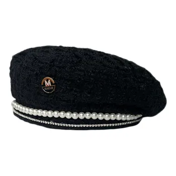 Cranta Komeia Polyester Berets Women's