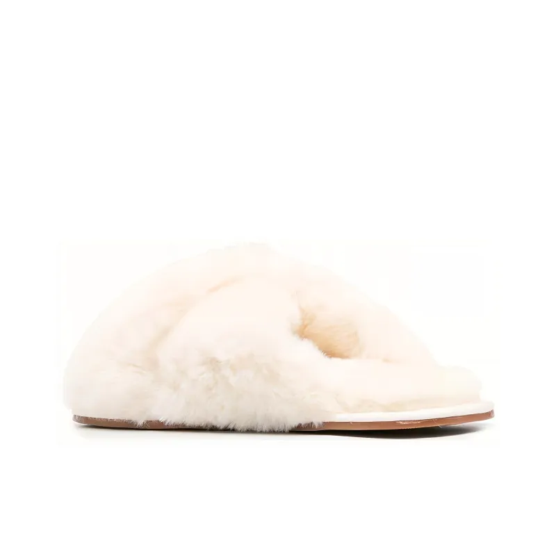 Paul Smith Rubber Sole Slip-Resistant Slide Slippers Women's Ivory-3