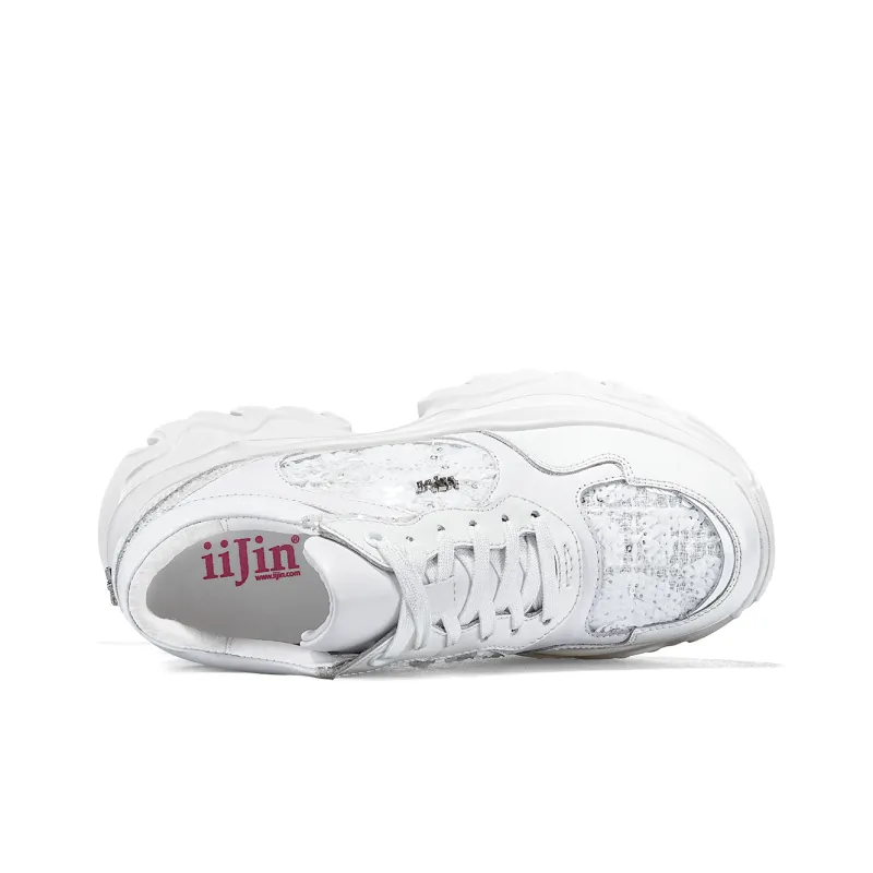 IiJin Low-Top Chunky Sneakers Women's-3