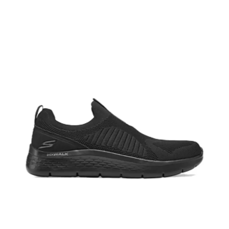 Skechers Go Walk Fle Durable Breathable Coverage Low Top Casual Shoes Men Black-1
