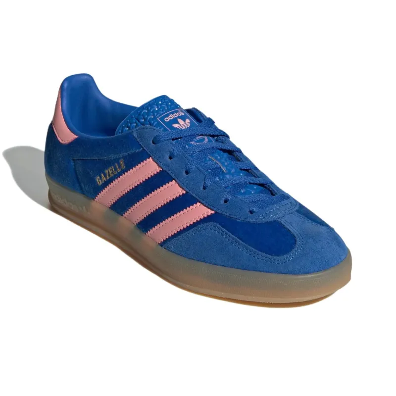 Adidas Gazelle Indoor Blue Semi Pink Spark Women's-2