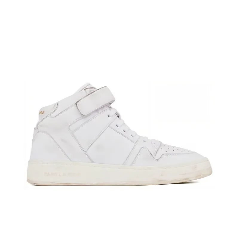 SAINT LAURENT Lax Lace Up Sneakers-1