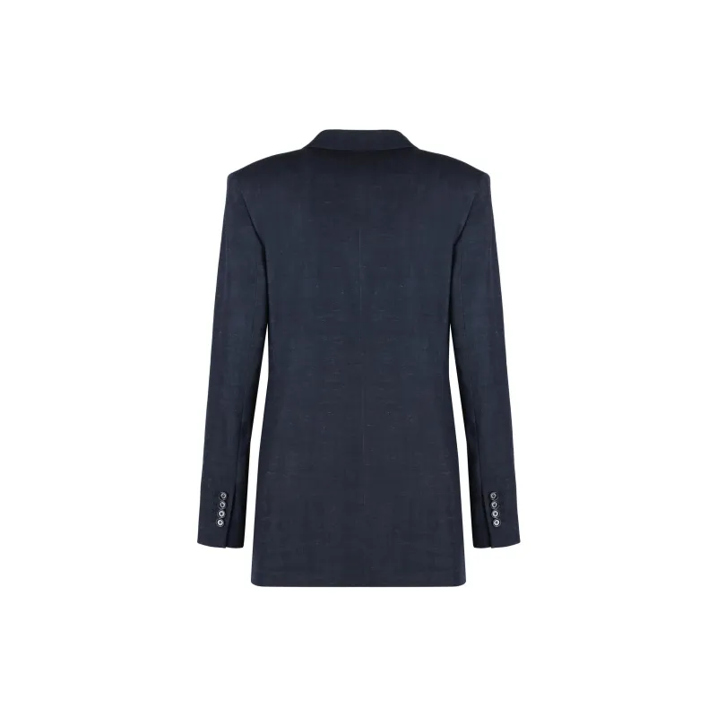 HUGO BOSS Double Breasted Regular Fit Long Length Jacket-1
