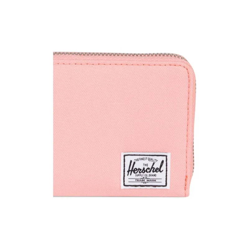 Herschel Polyester Money Clip Card Holder Handheld Wallet Regular Women's Peach Pink-4